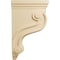 Ekena Millwork 3 7/8"W x 8"D x 13"H Boston Traditional Scroll Corbel, Maple COR03X08X13TSMA - alternate 3